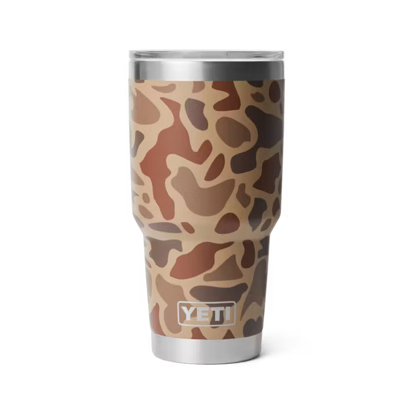 YETI - Rambler 30 oz Tumbler Mag Slider  - Wetlands Camo