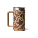 YETI - Rambler 24 oz Ceramic Lined Mug 2.0 Mag Slider - Wetlands Camo
