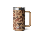 YETI - Rambler 24 oz Ceramic Lined Mug 2.0 Mag Slider - Wetlands Camo