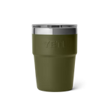 YETI - Rambler 16 oz Stackable Mag Slider - Olive / King Crab Orange