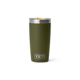 YETI - Rambler 10 oz Tumbler MS - Olive / King Crab Orange
