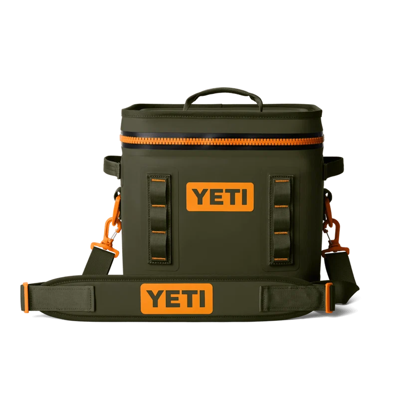 YETI - Hopper Flip 12 - Olive / King Crab Orange