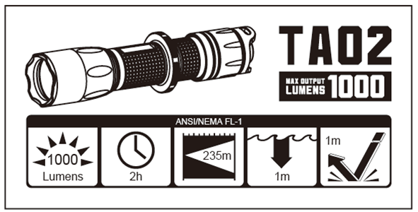 NexTorch - TA02 Flashlight