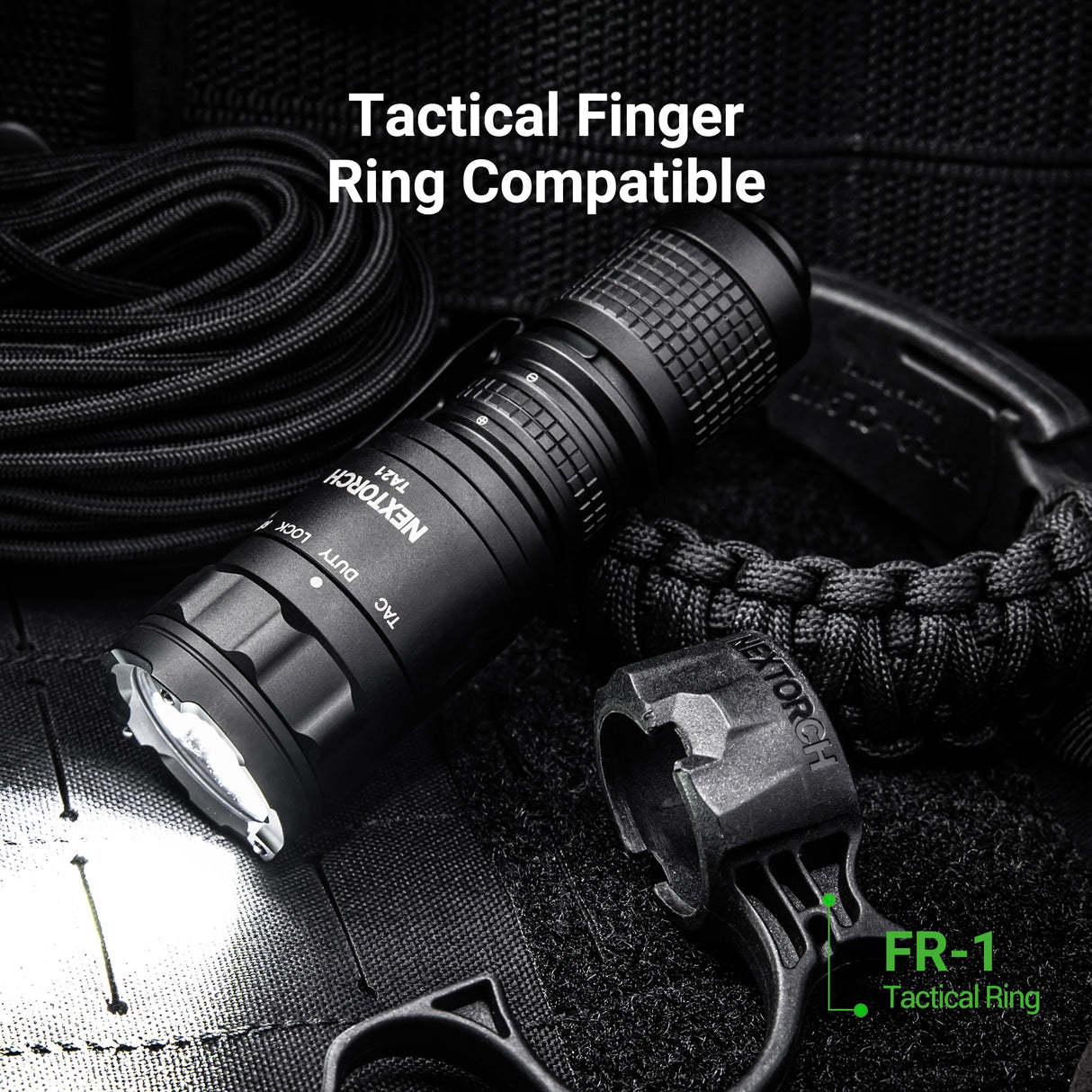 NEX TA21 Pocket Carry Tactical Flashlight Set