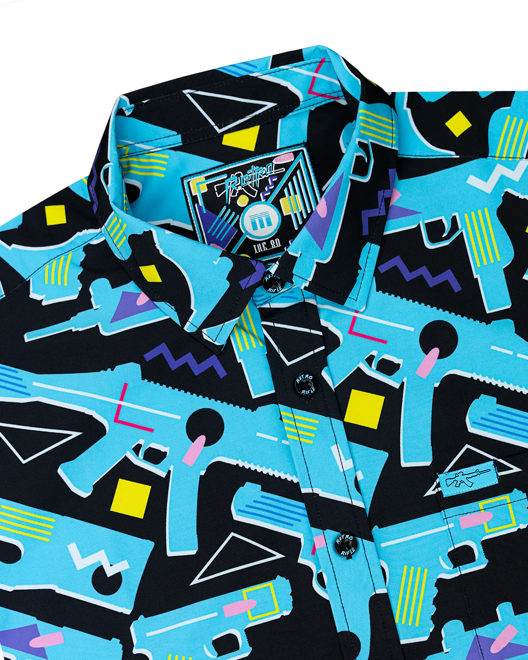 Fusil rétro des années 80 