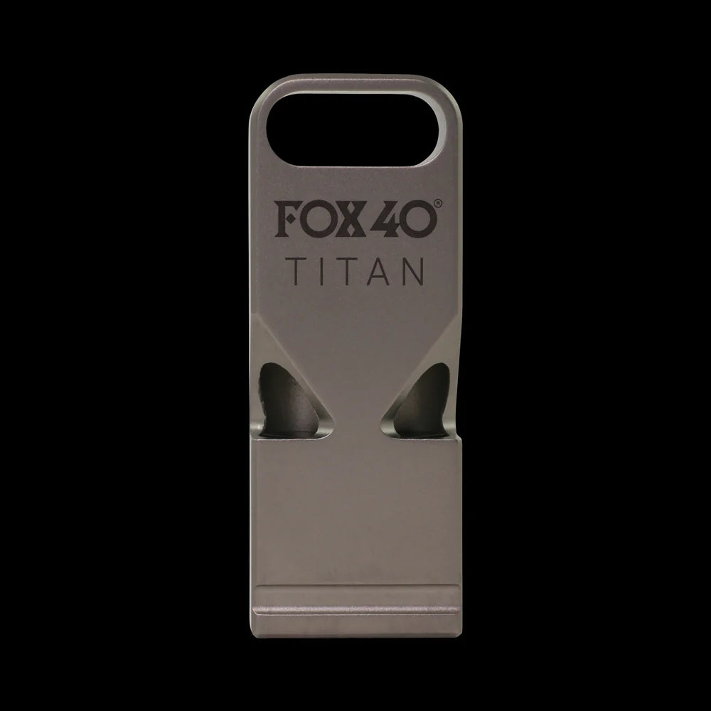 Fox 40 - Titan with Paracord+ Metal Clasp, TITANIUM