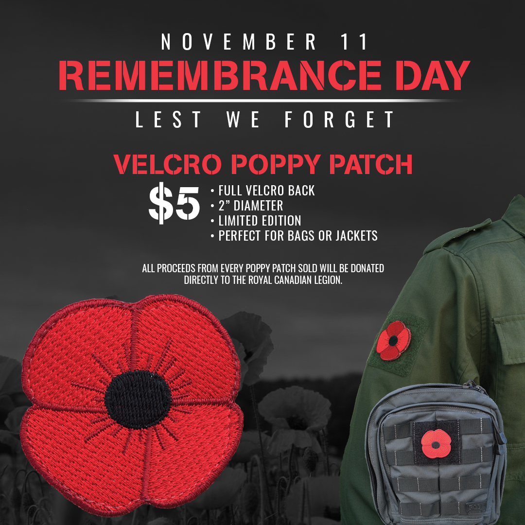 Velcro Poppy Patch