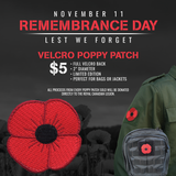 Velcro Poppy Patch