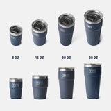 YETI - Rambler 16 oz Stackable - Black Stone