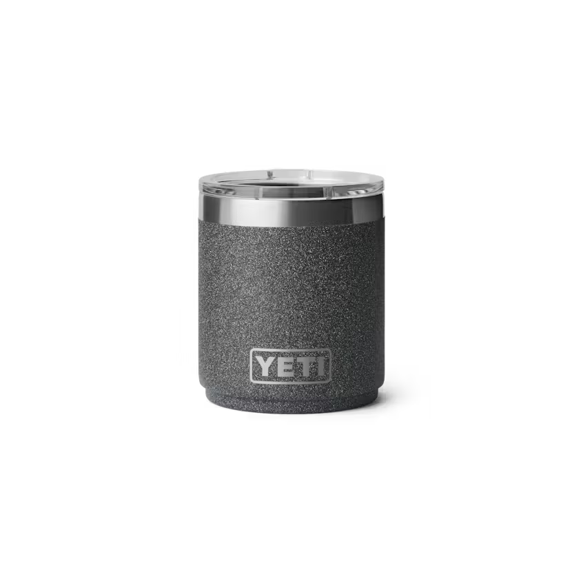 YETI Rambler 10 oz Lowball 2.0 Mag Slider (Black Stone)