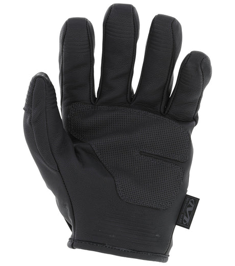 Tactical Black Gloves Full finger Wear PU Leather hawk HellStorm