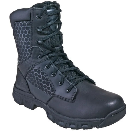Leather and Nylon Upper - Provides durability and flexibility.