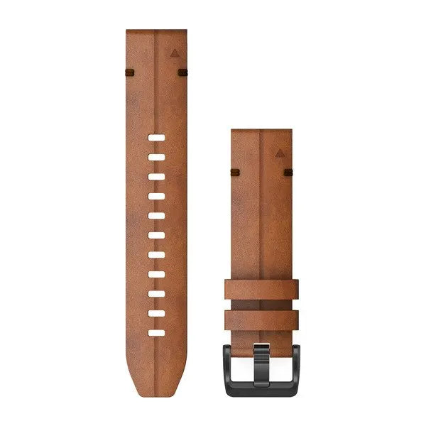 Quickfit 22 Watch Band - Chestnut Leater