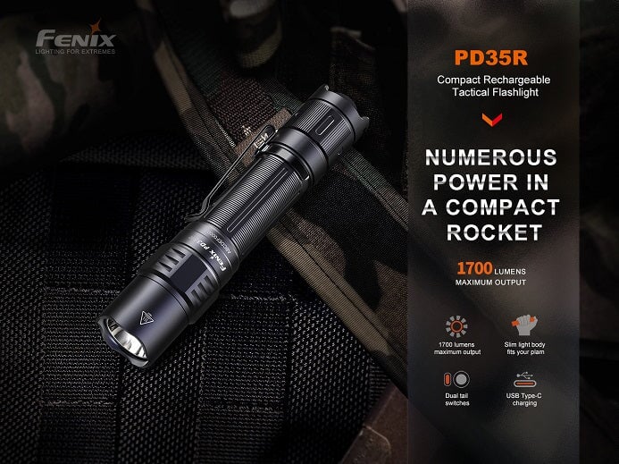 Fenix PD35R LED flashlight