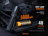 Fenix Rechargeable Dual Rear-Switch Multipurpose Tactical Flashlight + T5 tactical pen