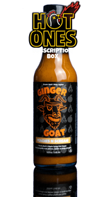 Ginger Goat - Peaches N Scream: Peach, Basil, Maple Syrup & Chocolate Scorpion Pepper
