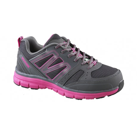 Action Leather/Mesh Upper Shoe - Provides comfort and breathability.