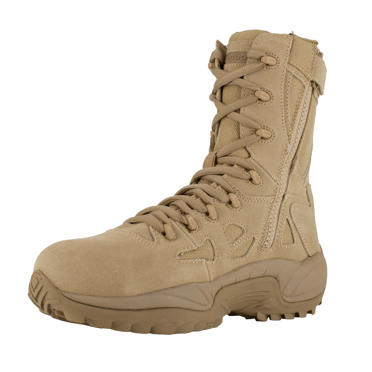 Reebok - Men's Rapid Response, 8" Side Zip, Comp Toe