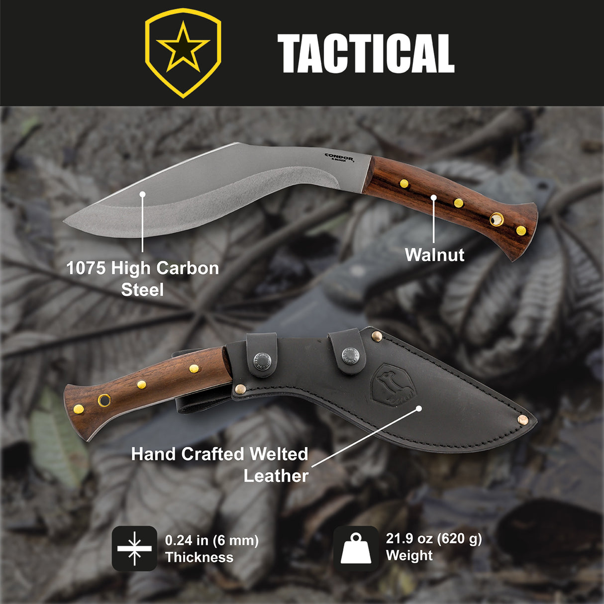 Condor Tool & Knife - Heavy Duty Kukri Knife