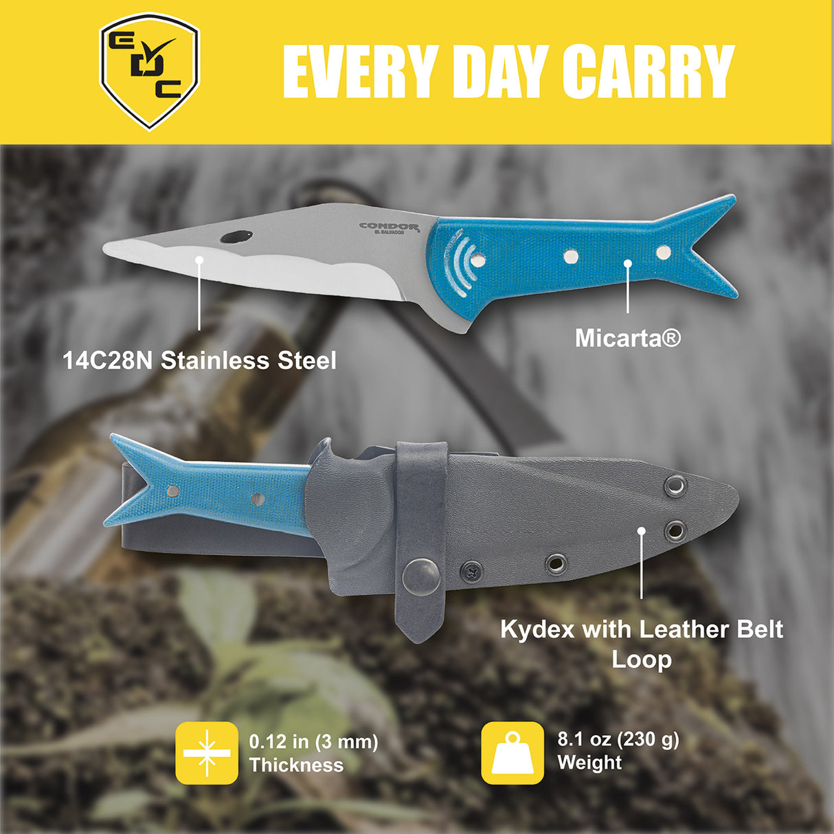 Condor Tool & Knife - Megalodon Knife