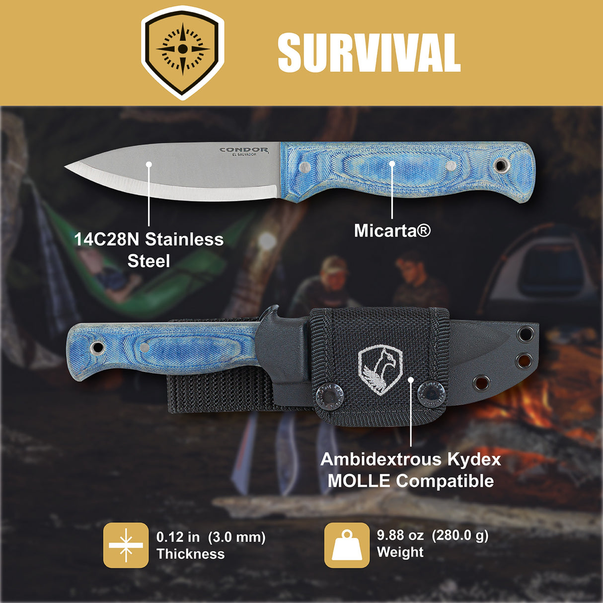 Condor Tool & Knife -Aqualore Knife
