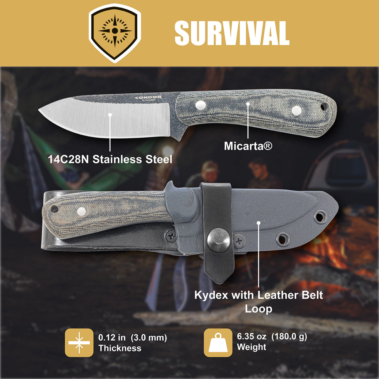 Condor Tool & Knife - Ceres Knife