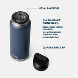 YETI - Rambler 36 oz C Bottle Chug - Grasshopper