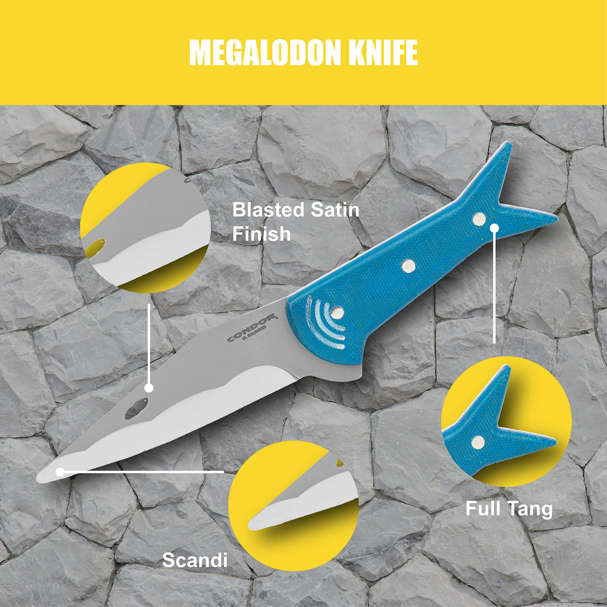 Condor Tool & Knife - Megalodon Knife