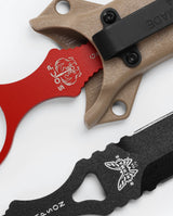 Benchmade SOCP Dagger - COMBO - Fixed Blade - Trainer - Sheath