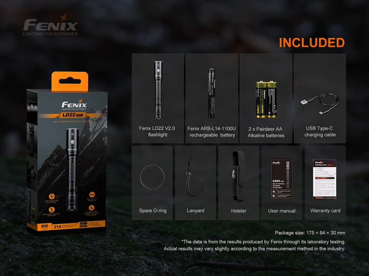 Fenix ARB-L14-1100U Multifunctional Outdoor Flashlight