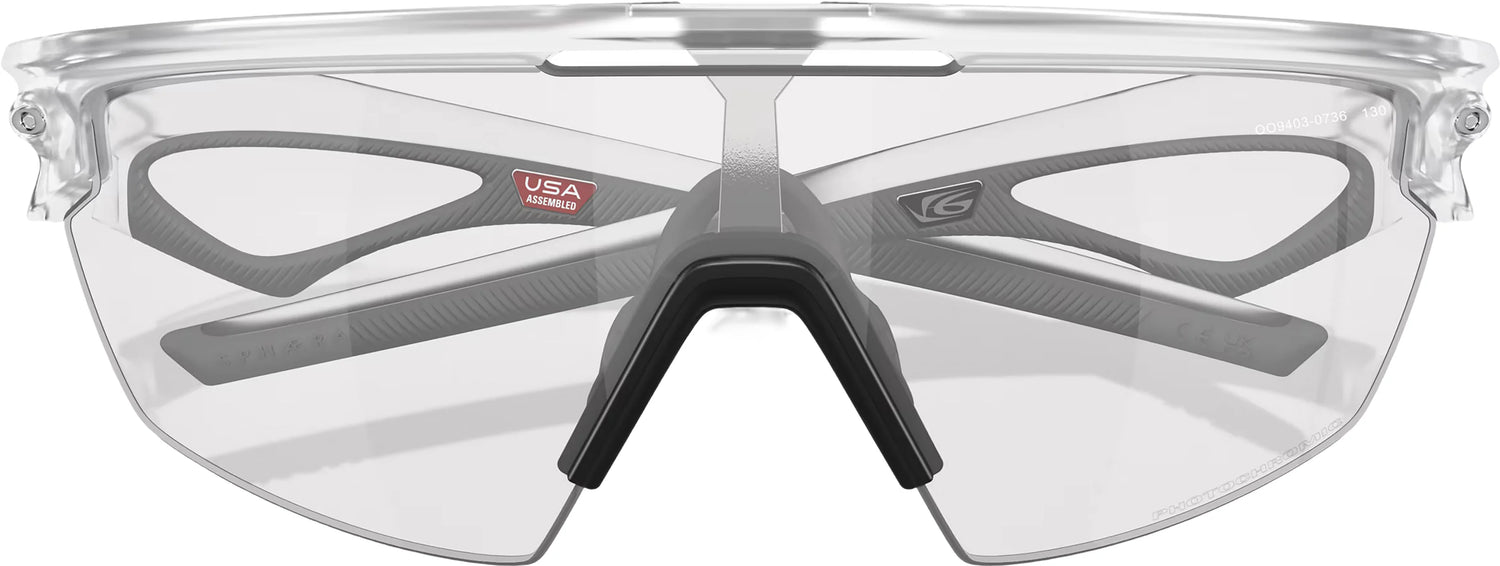 Oakley Sphaera Matte Clear Frame w/ Photochromic Lense