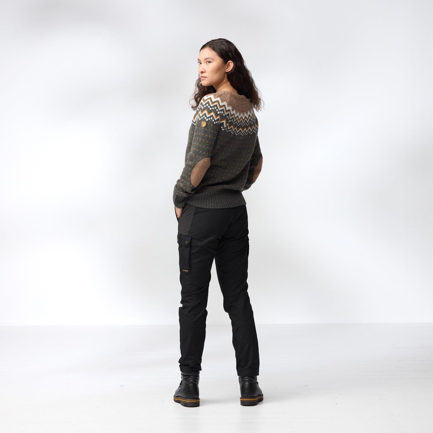 Fjallraven - Pull en tricot Ovik pour femme 