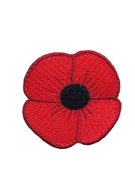 Velcro Poppy Patch