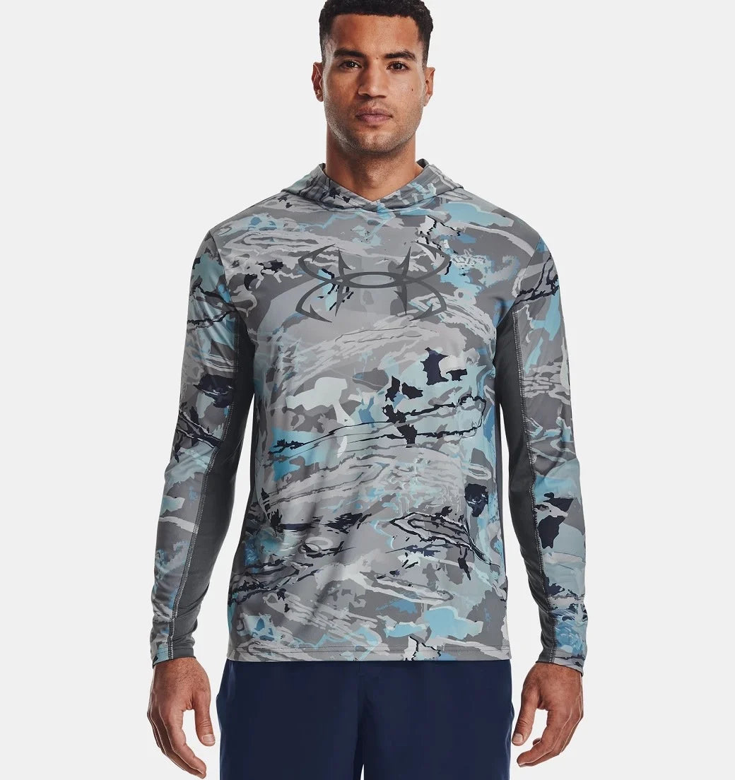 Under Armour - Men's Iso-Chill Shorebreak Camo Hoodie