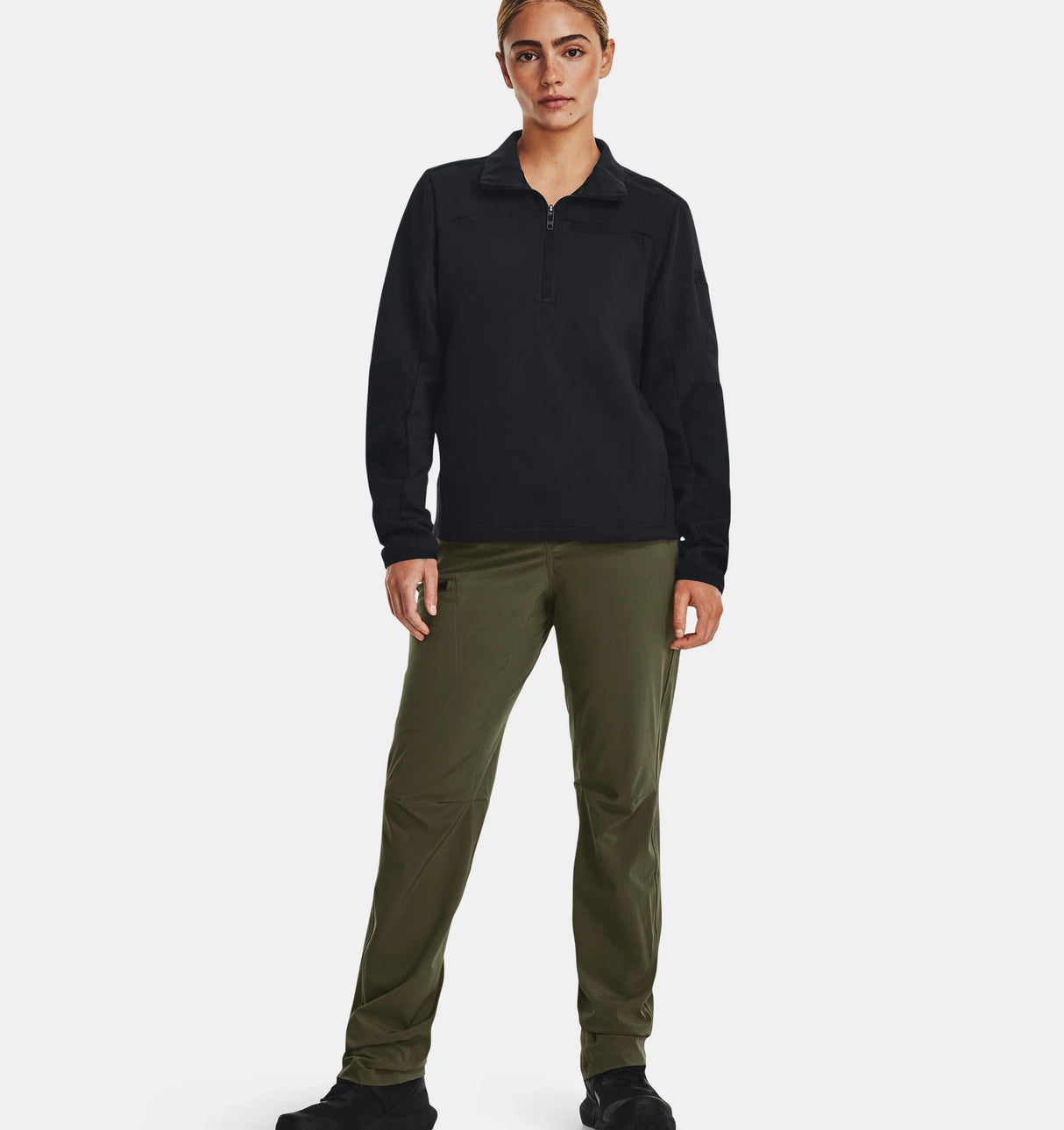 Under Armour - Women's Rival Fleece Tactical Job Zip