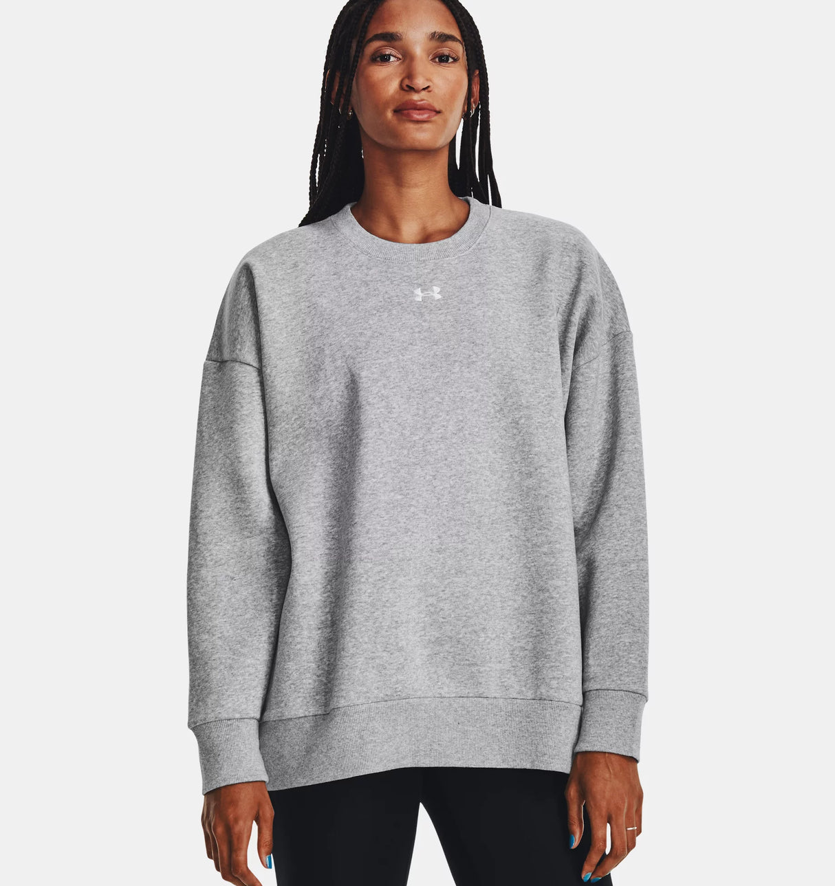 Under Armour - Women's Rival Fleece Over Sized Crew