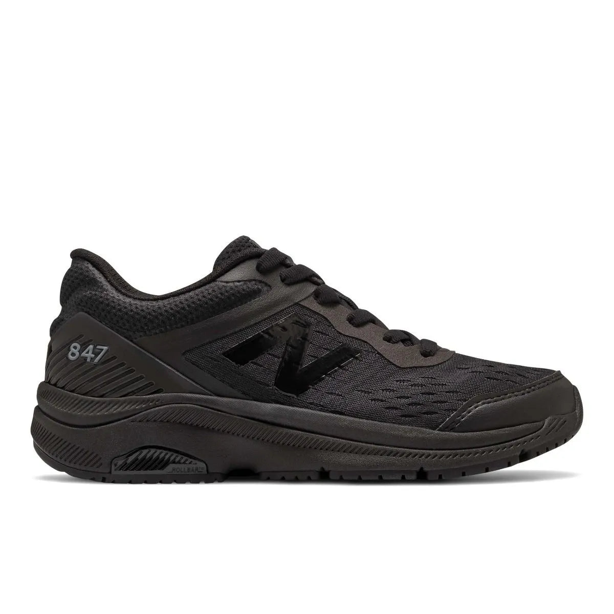 New balance womens black walking clearance shoes