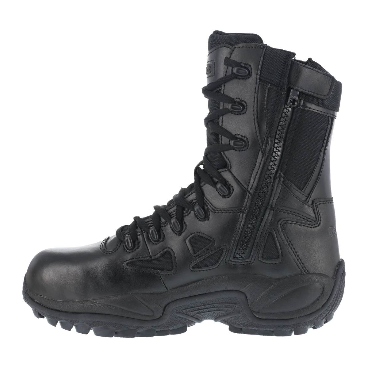 Reebok - Men's Rapid Response, 8" Side Zip, Composite Toe