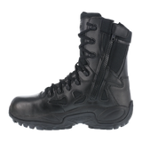 Reebok - Men's Rapid Response, 8" Side Zip, Composite Toe