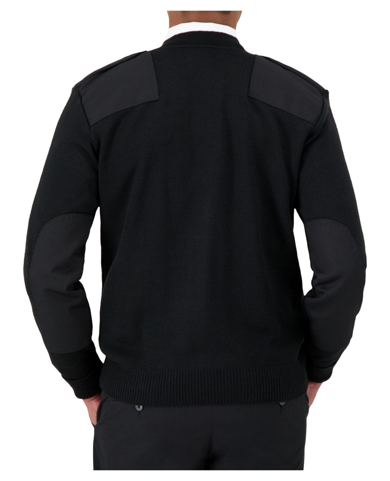 V-Neck, Zip Front Commando with Velcro Epaulettes